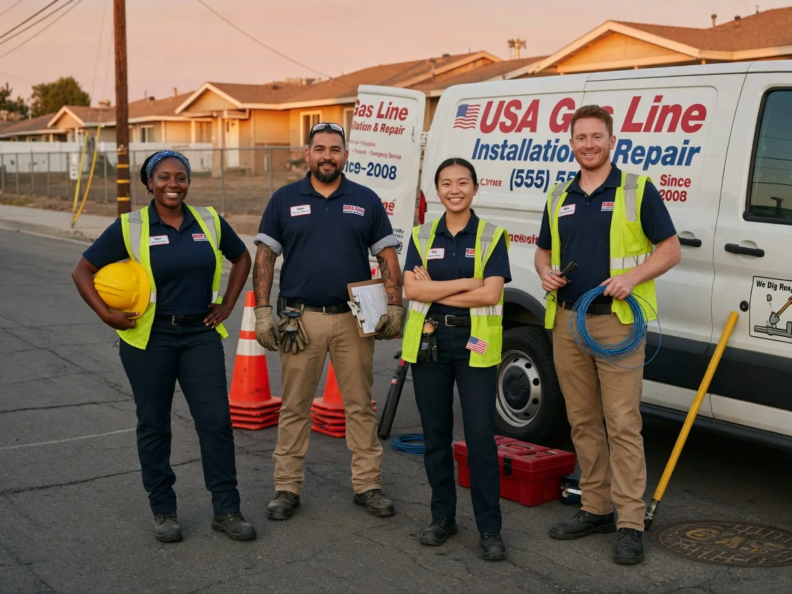 Gas Line Installation company in Lohn, TX